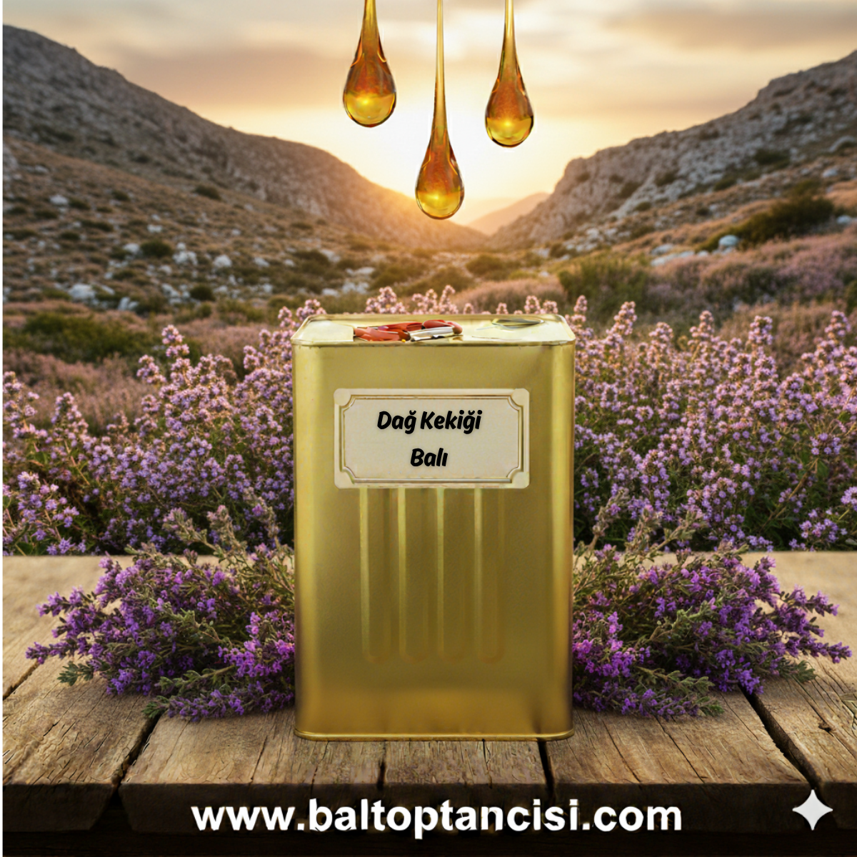 Dağ Kekiği Balı (26,5 Kg)