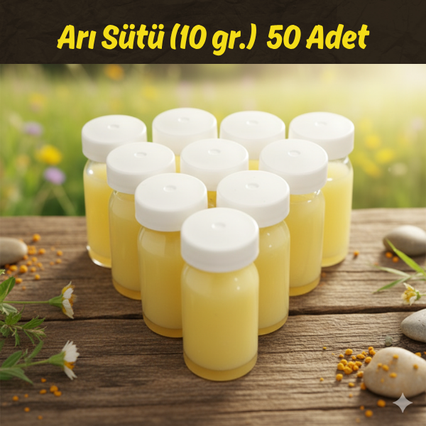 Arı Sütü (10 gr.) 50 Adet