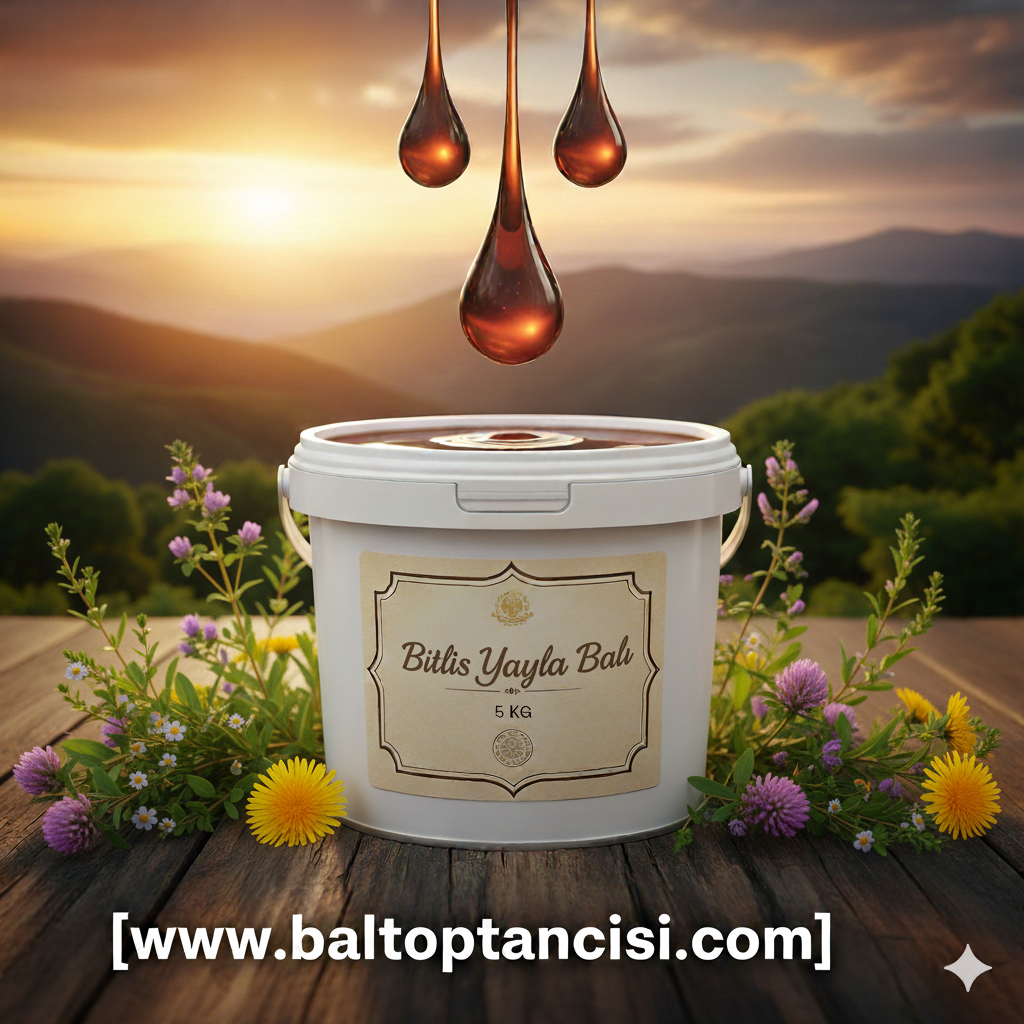 Bitlis Yayla Çiçek Balı (5 Kg)