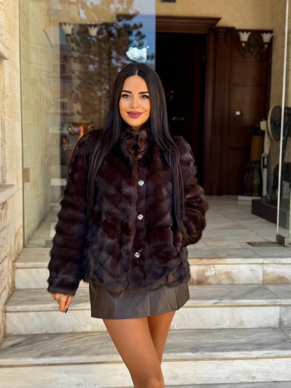 Espresso Fur Jacket