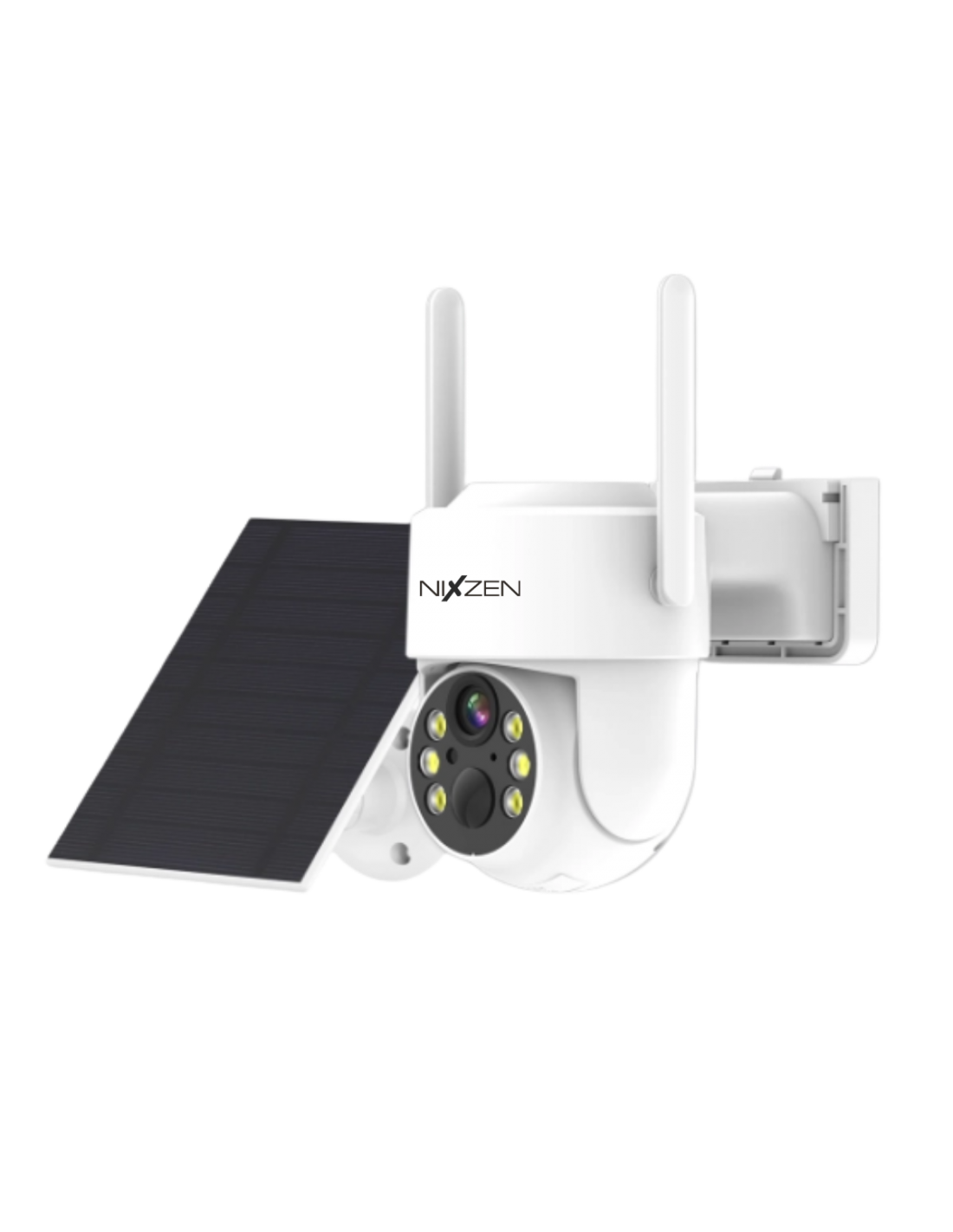 Domo Ip Ai Wifi Solar Exterior 4mpx P2p Ir Slot Sd Audio App Tuya Bateria 8000mah
