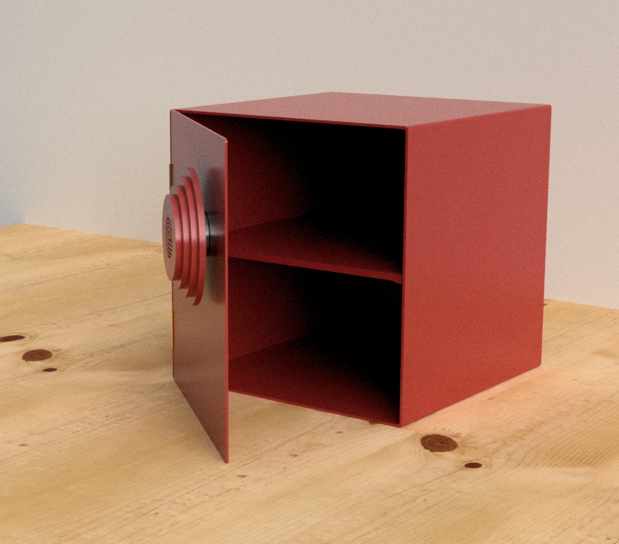 Box impresa en 3D en Biopolímero