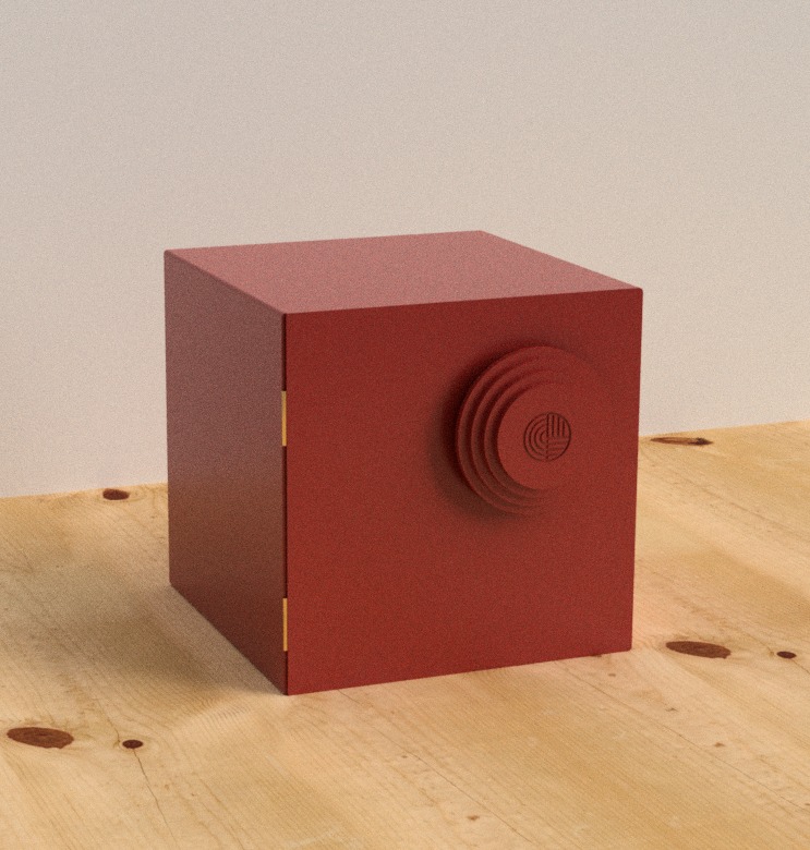 Box impresa en 3D en Biopolímero