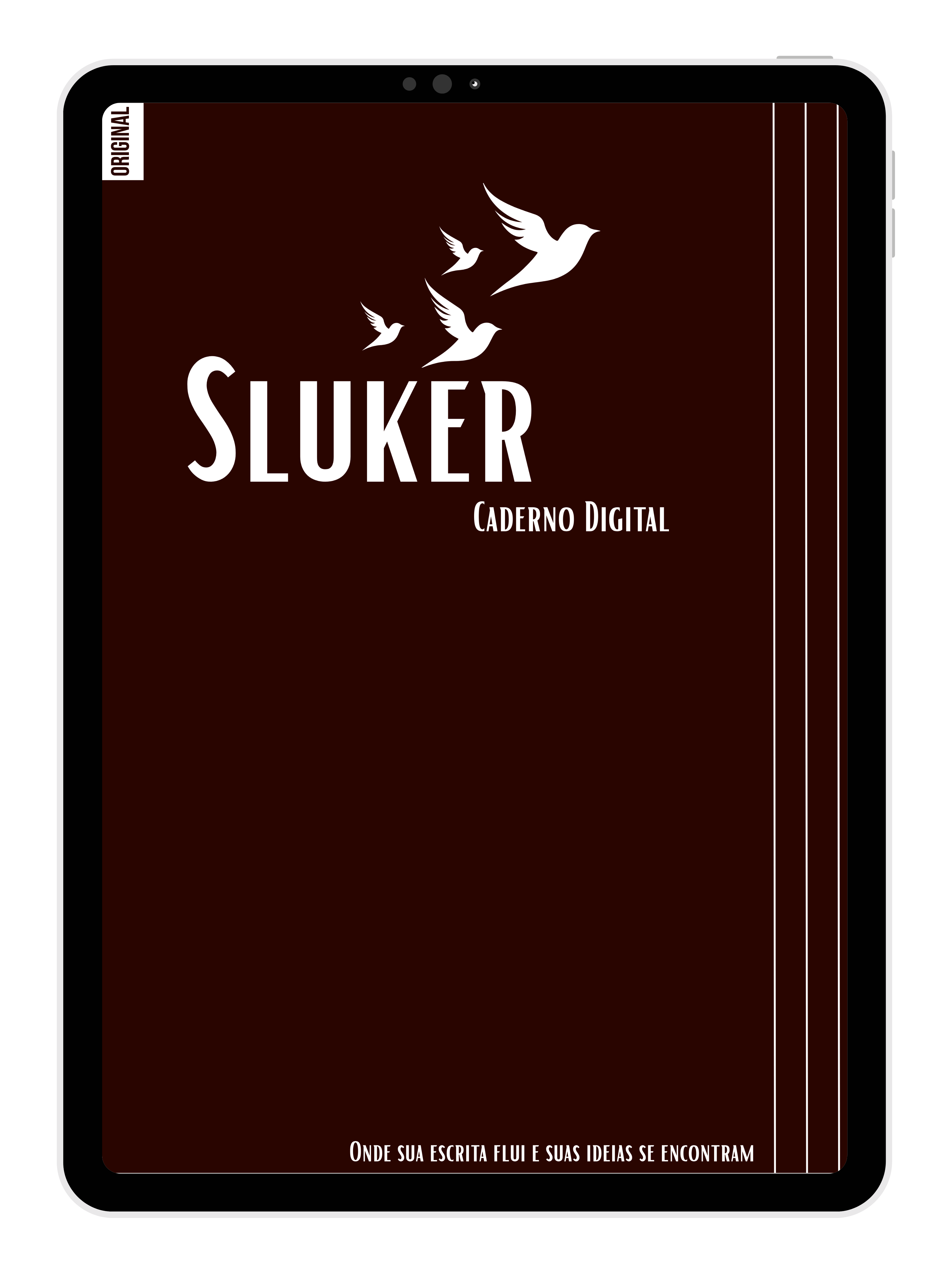 Caderno Digital Sluker - Original Color 100 páginas