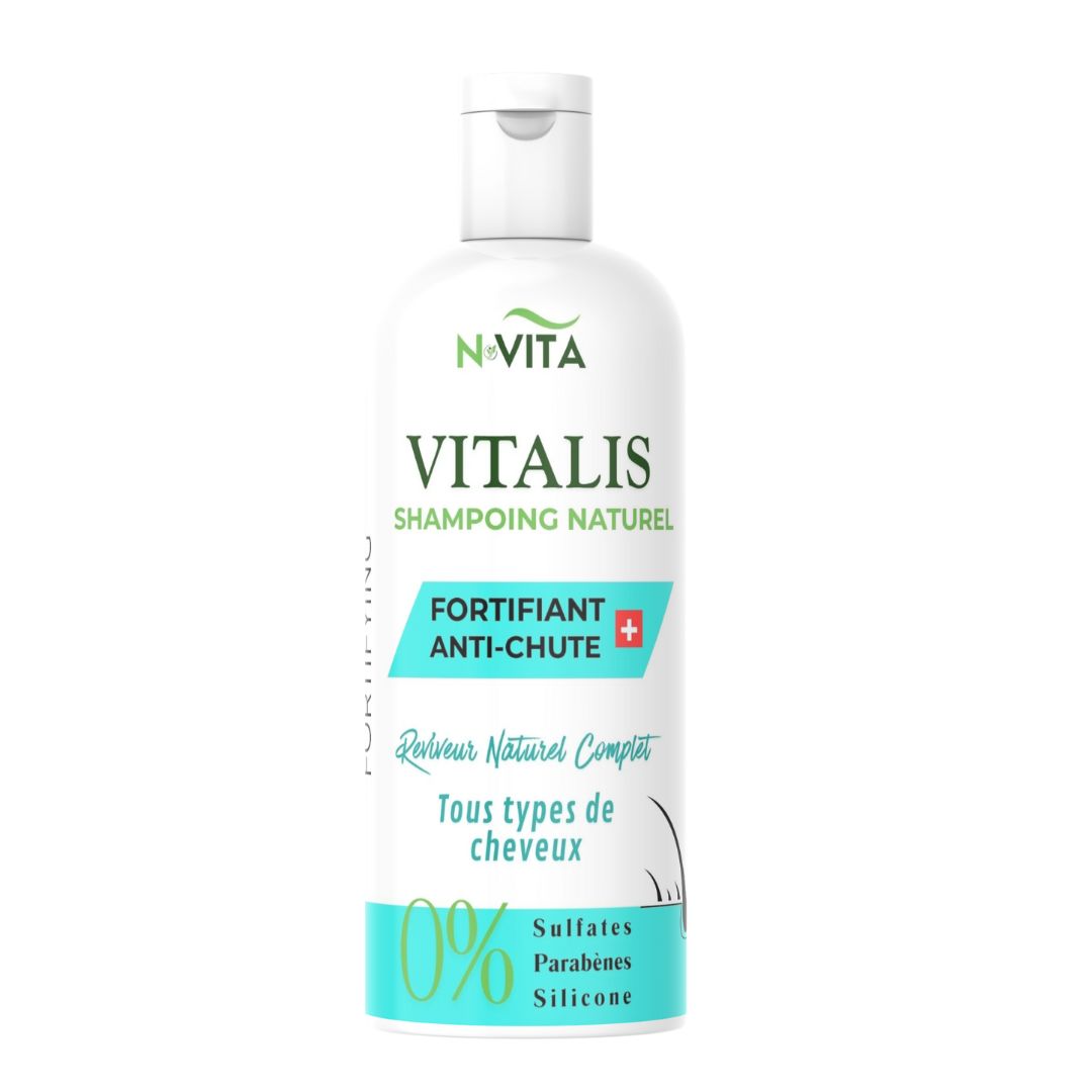 Shampoing Naturel Fortifiant & Anti-chute pour tous types de cheveux - 250ml