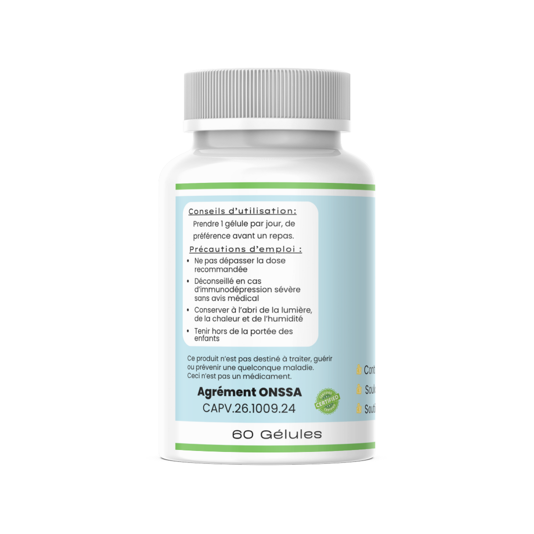 Probiotiques - Meilleur digestion & réduit les ballonnements - 60 gélules