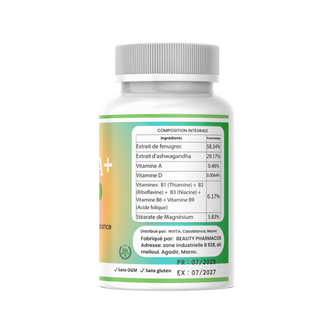 MULTIVITA+ Prise de poids naturelle - 60 gélules