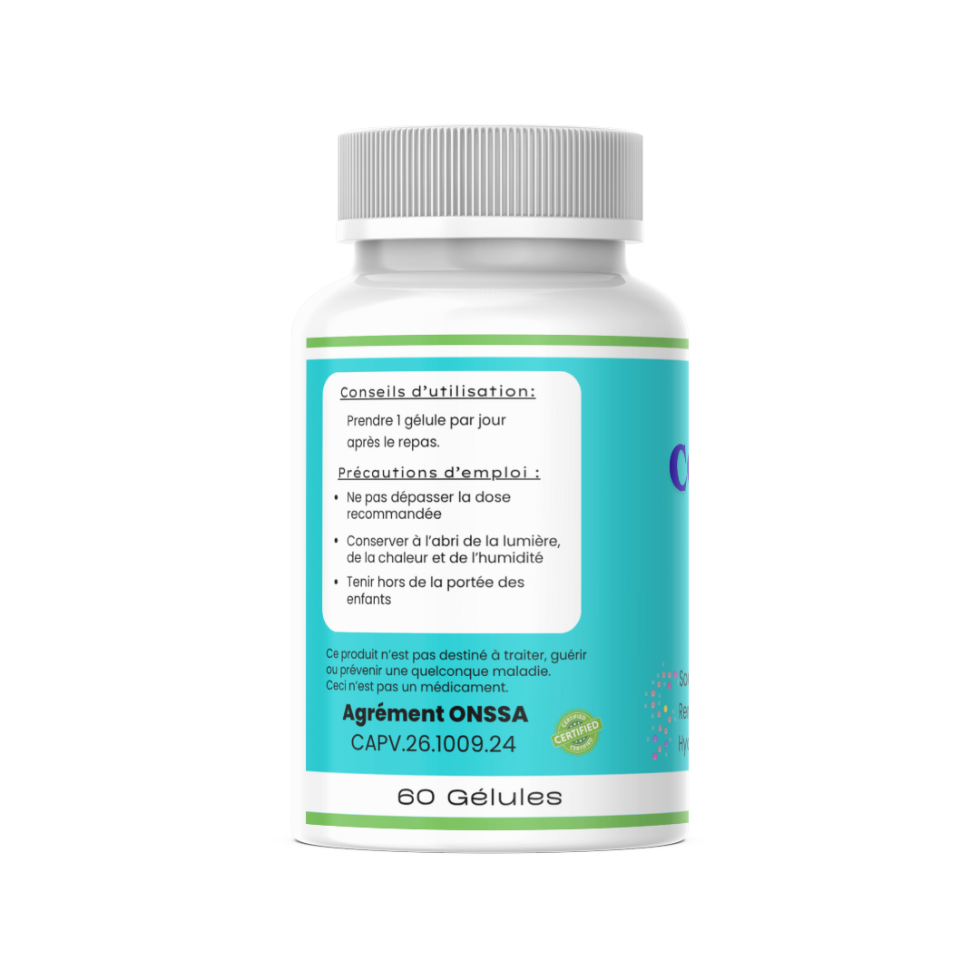 Collagène Marin - Santé de la peau, cheveux et articulations - 60 gélules