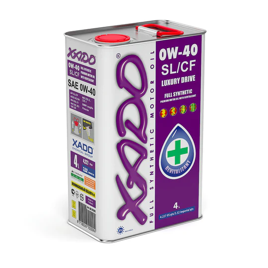 XADO Atomic Oil 0W-40 SL/CF 4L