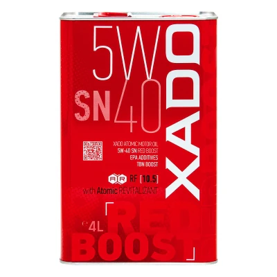 XADO Atomic Oil 5W-40 SN RED BOOST 4L
