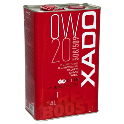 XADO Atomic Oil 0W-20 508/509 RED BOOST 4L