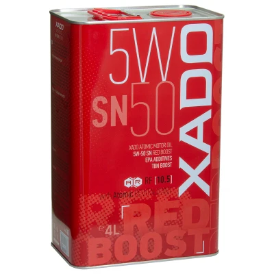 XADO Atomic Oil 5W-50 SN RED BOOST 4L