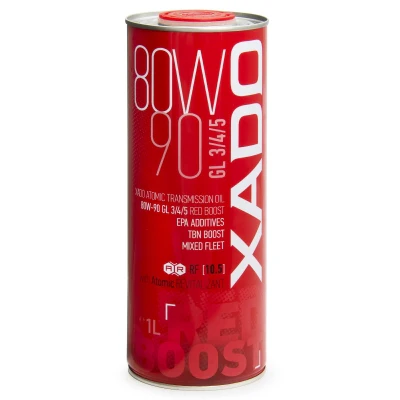 XADO Atomic Oil 80W-90 GL-3/4/5 RED BOOST 1L
