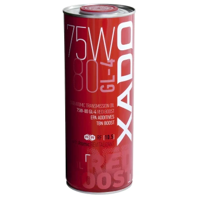 XADO Atomic Oil 75W-80 GL 4 RED BOOST 1L