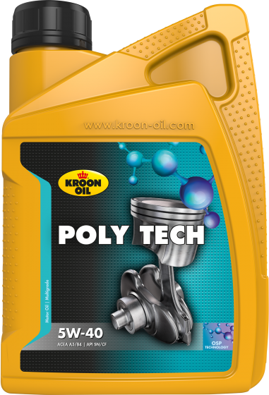 Kroon Oil Poly Tech 5W-40 1L