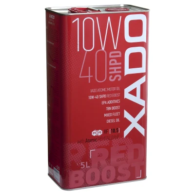 XADO Atomic Oil 10W-40 SHPD (SL/CI-4) RED BOOST 5L