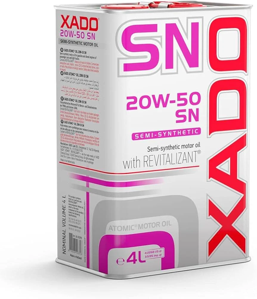 XADO Atomic Oil 20W-50 SN 4L