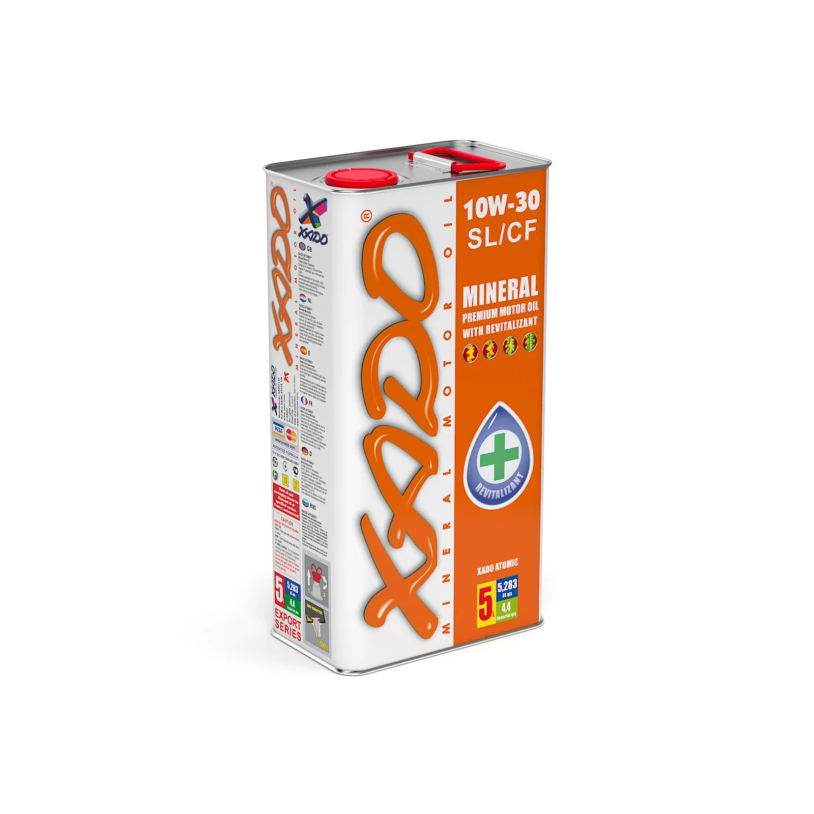 Variklio alyva XADO 10W-30 SL/CF 5L