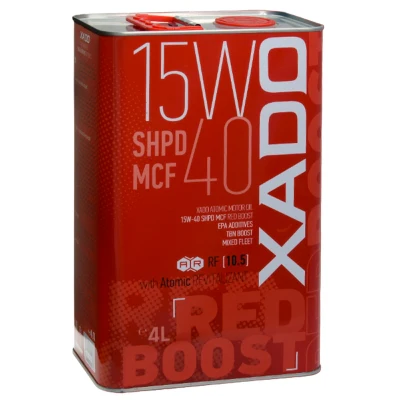 XADO Atomic Oil 15W-40 SHPD MCF RED BOOST mineralinė 4L
