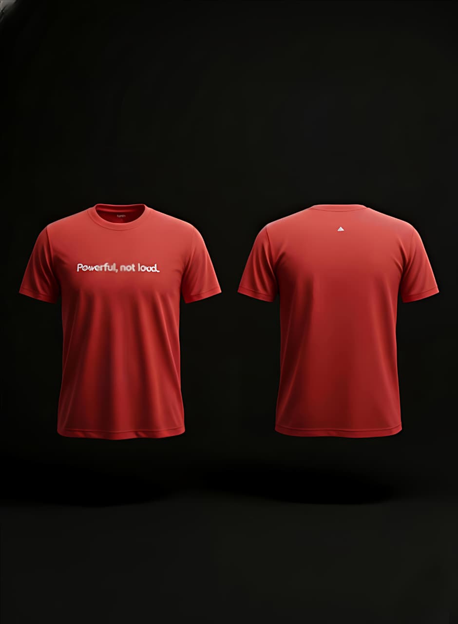 Powerful, Not Loud - Oversized Unisex Tee