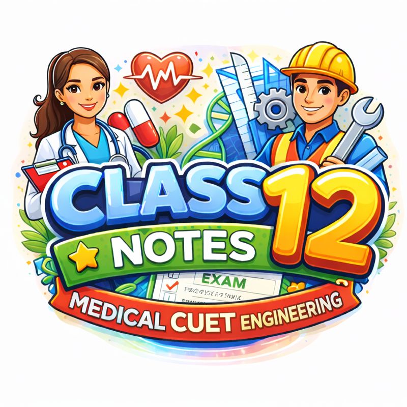 Class 12 Notes (English Medium)