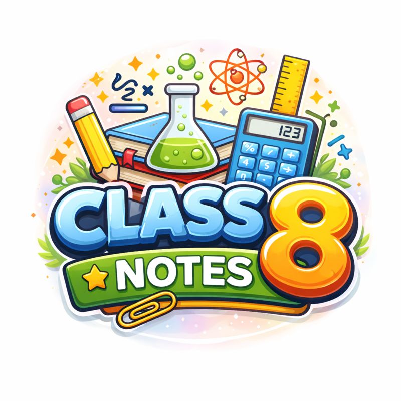 Class 8 Notes (English Medium)