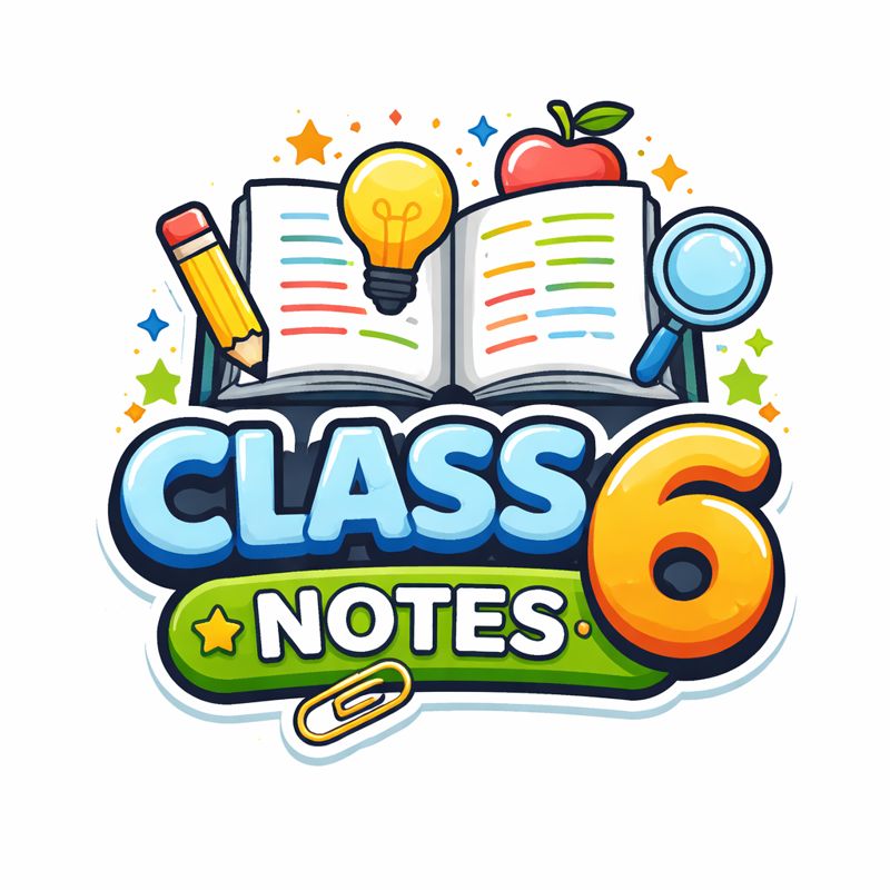 Class 6 Notes (English Medium)