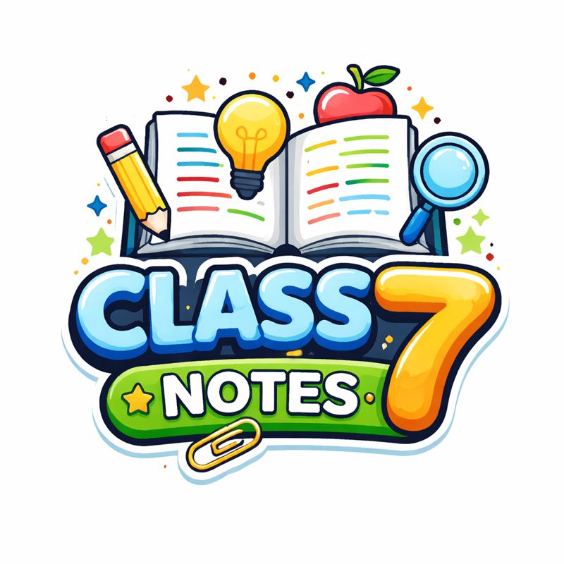 Class 7 Notes (English Medium)
