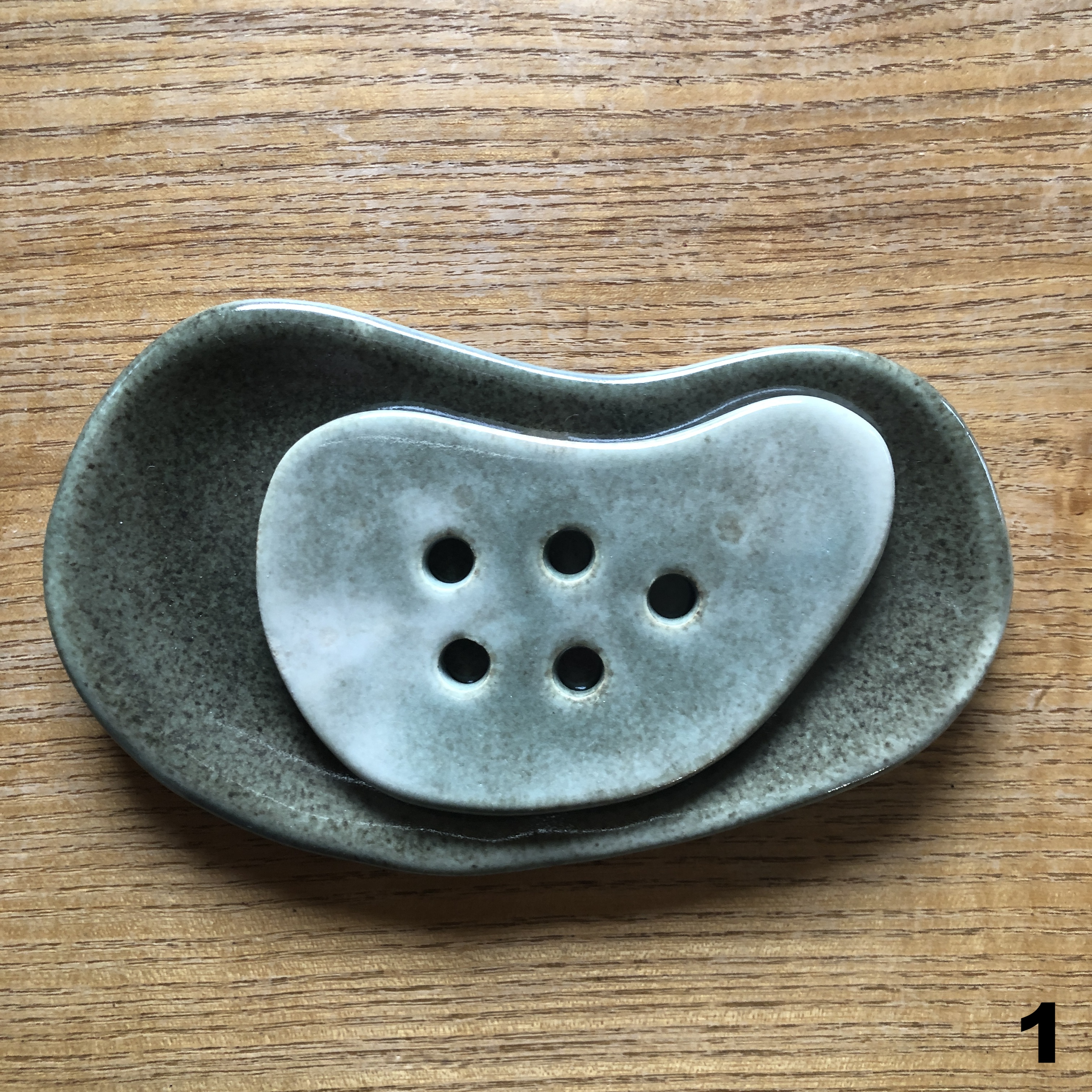 Porte-savon céramique