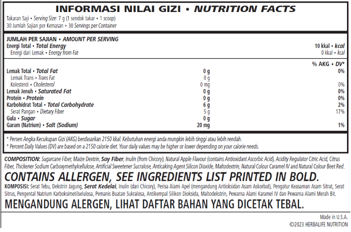 Herbalife Mixed Fiber