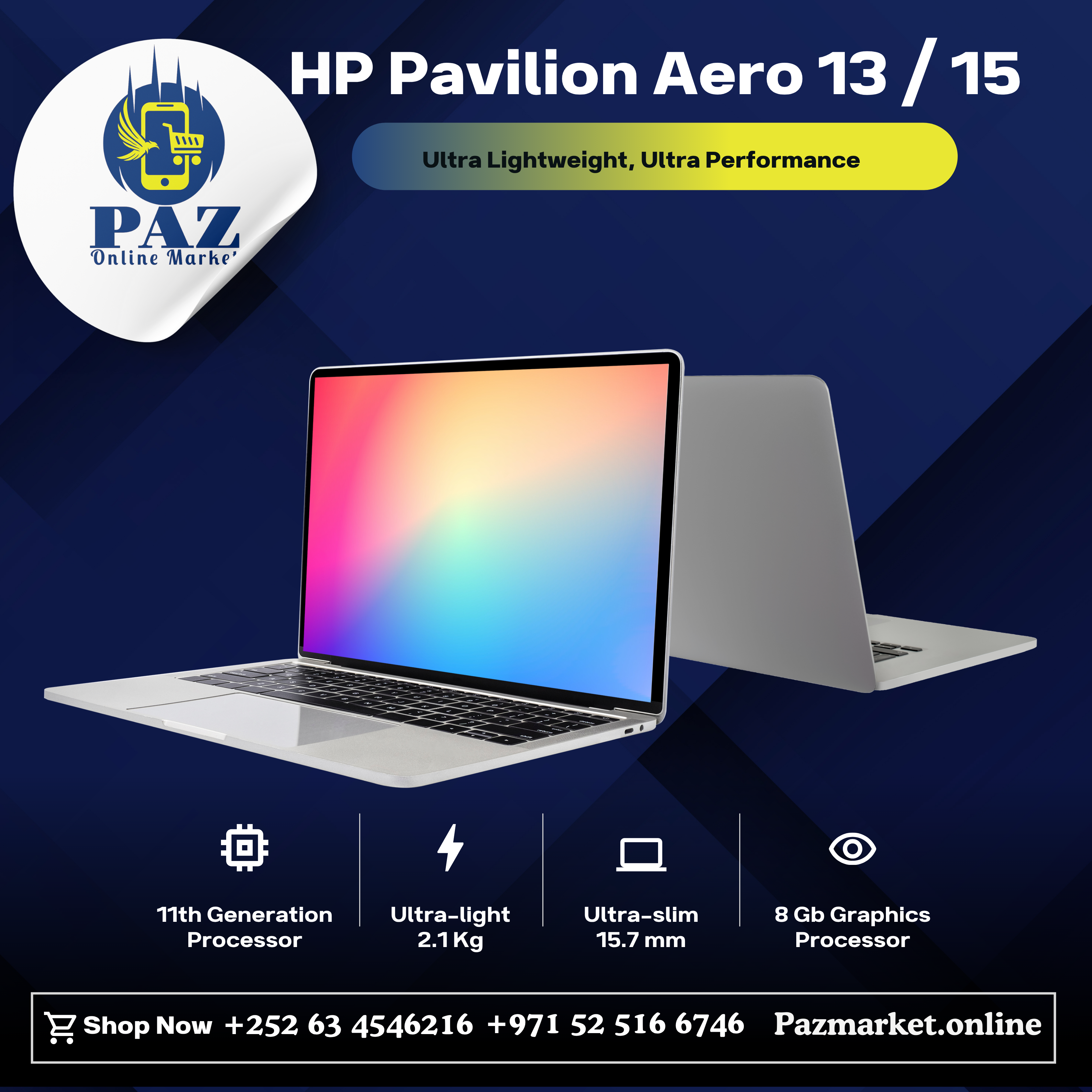 HP Pavilion Aero 13 / 15