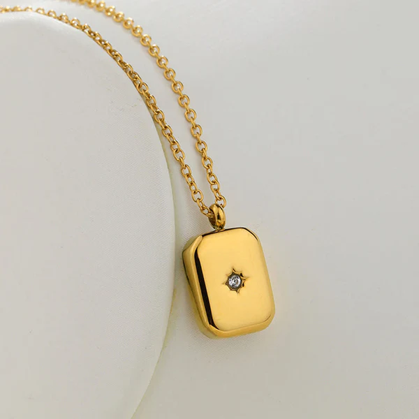 Starseed Gold Pendant Necklace