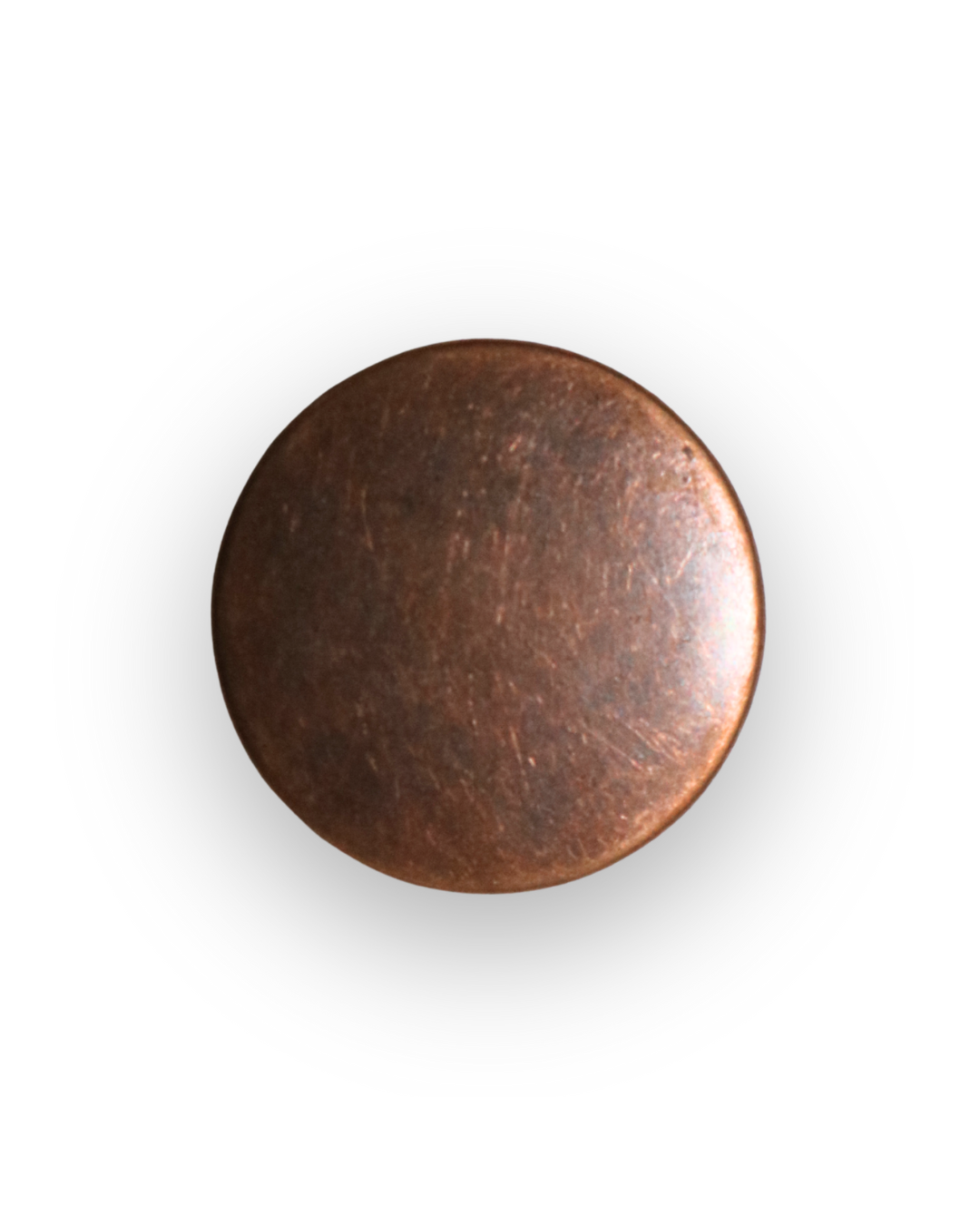 Botón de jean de bronce