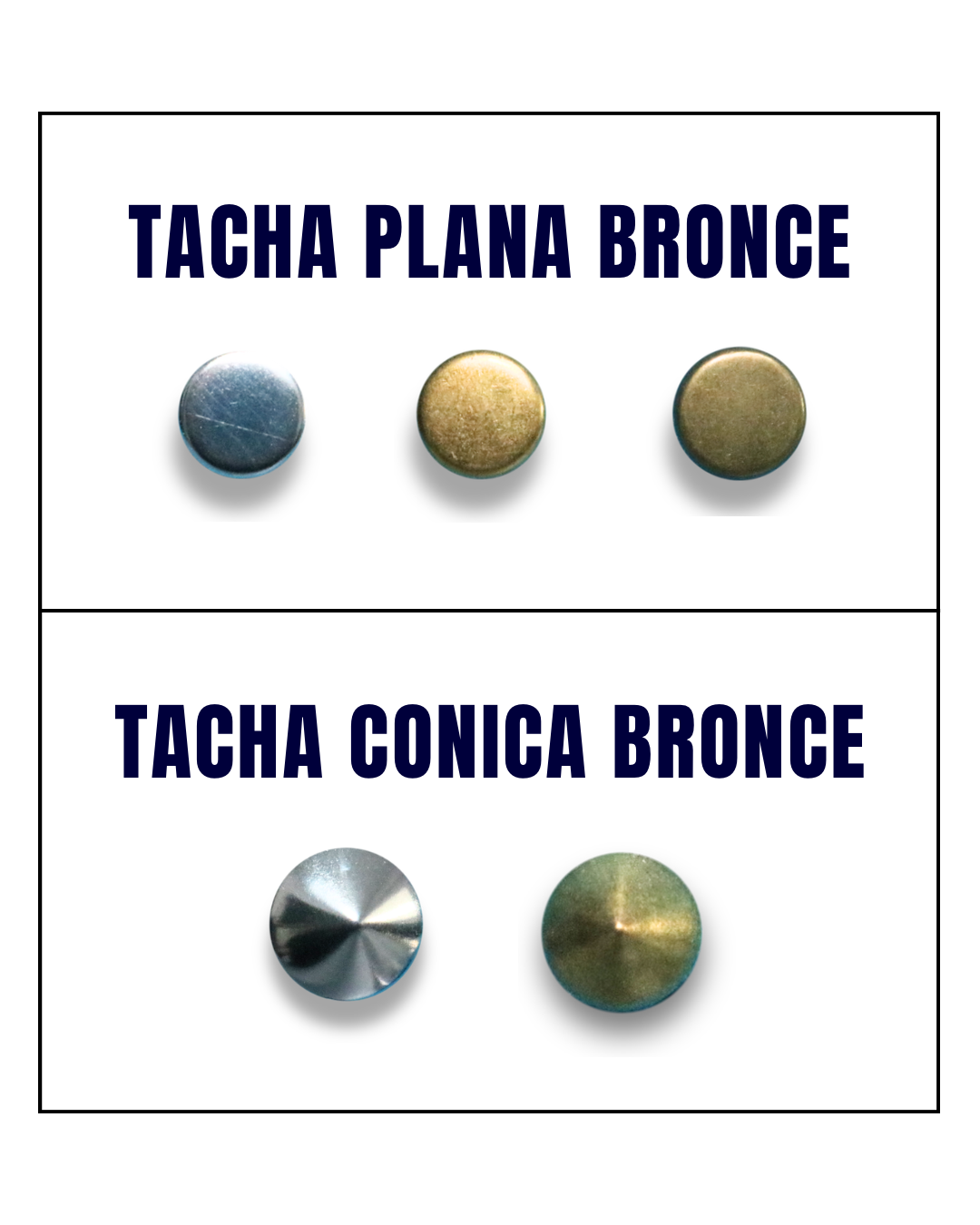 Tachas de Bronce