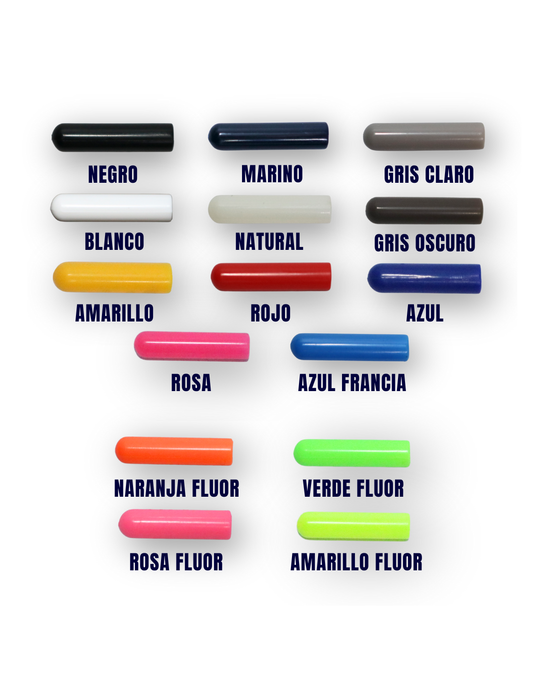 Colocación Capuchones de Plástico