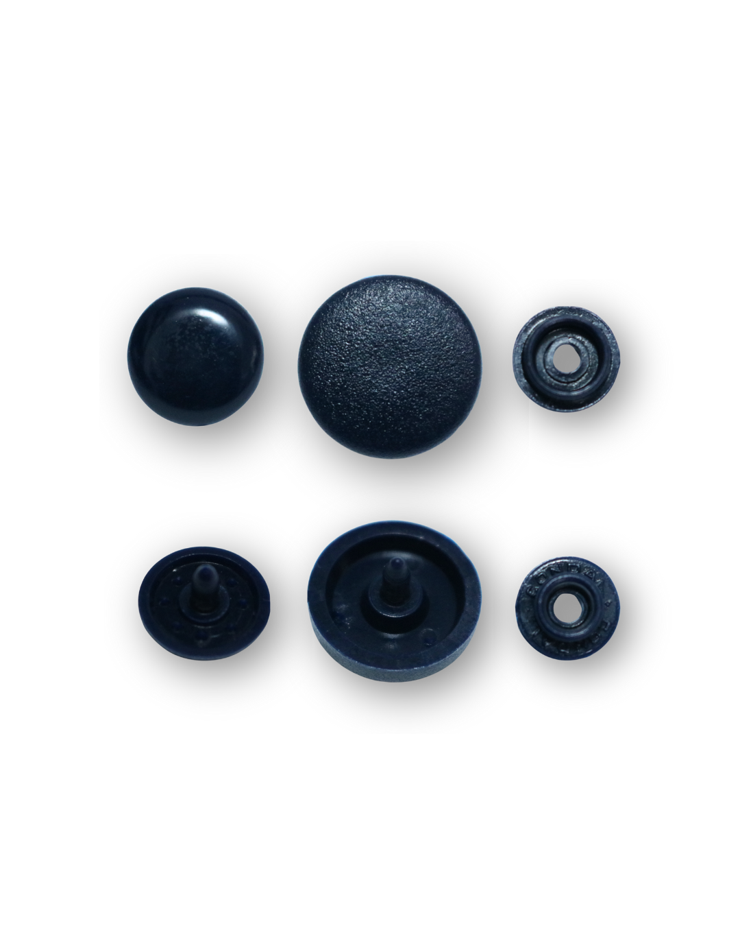 Broche alto de plástico