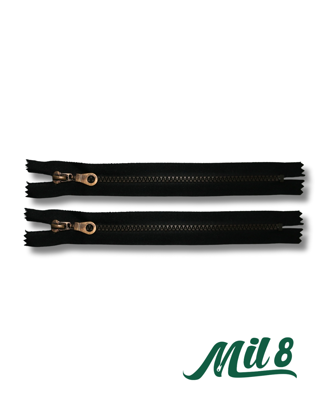 Cierre Diente de Perro Empavonado Fijo