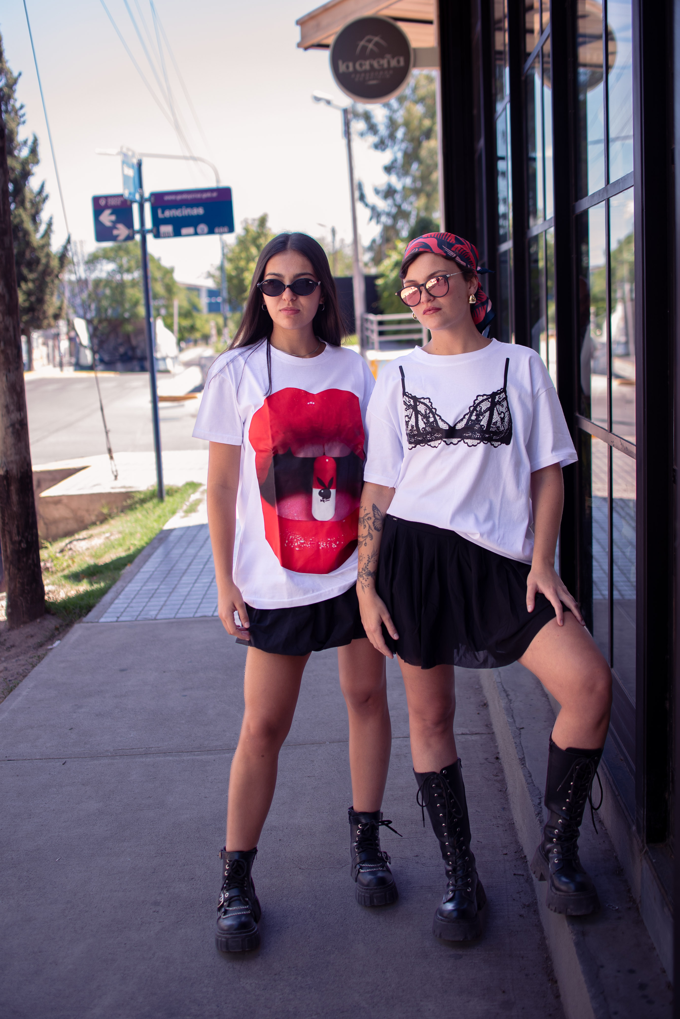 Remera Oversize / Lips Playboy