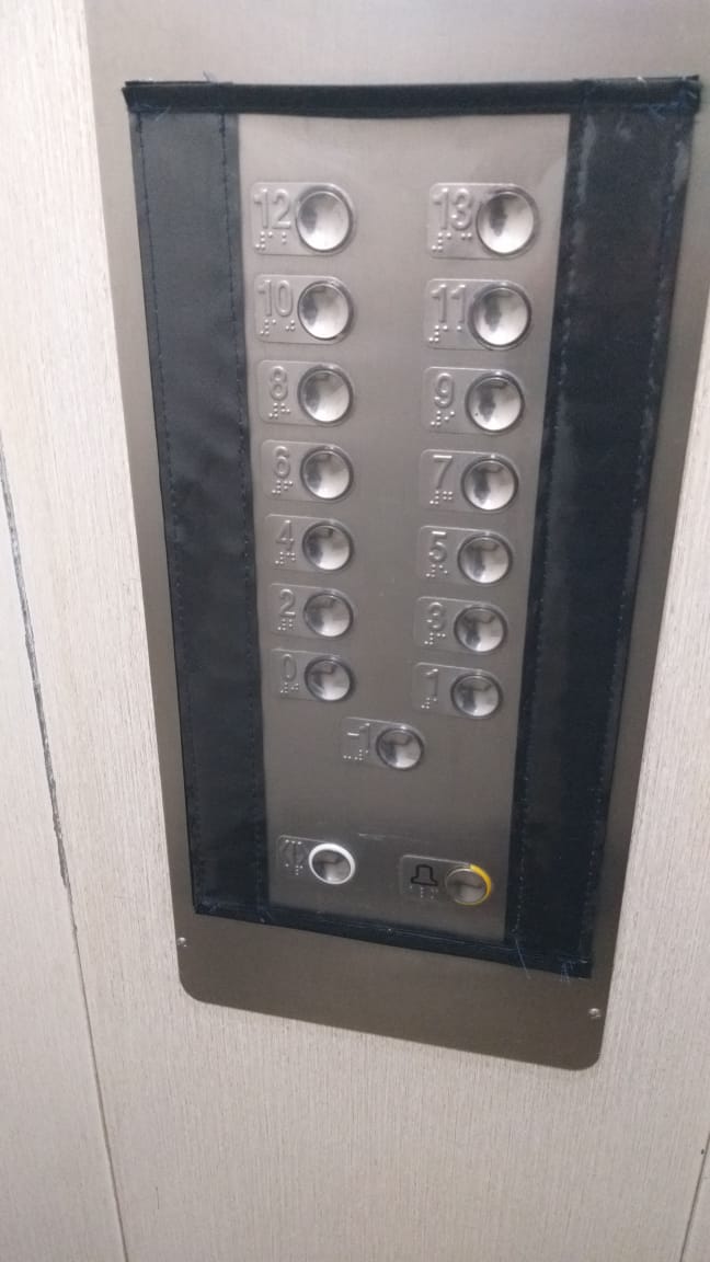 Proteção para totens de cabina