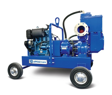 Diesel-Powered Mobile Water Pump