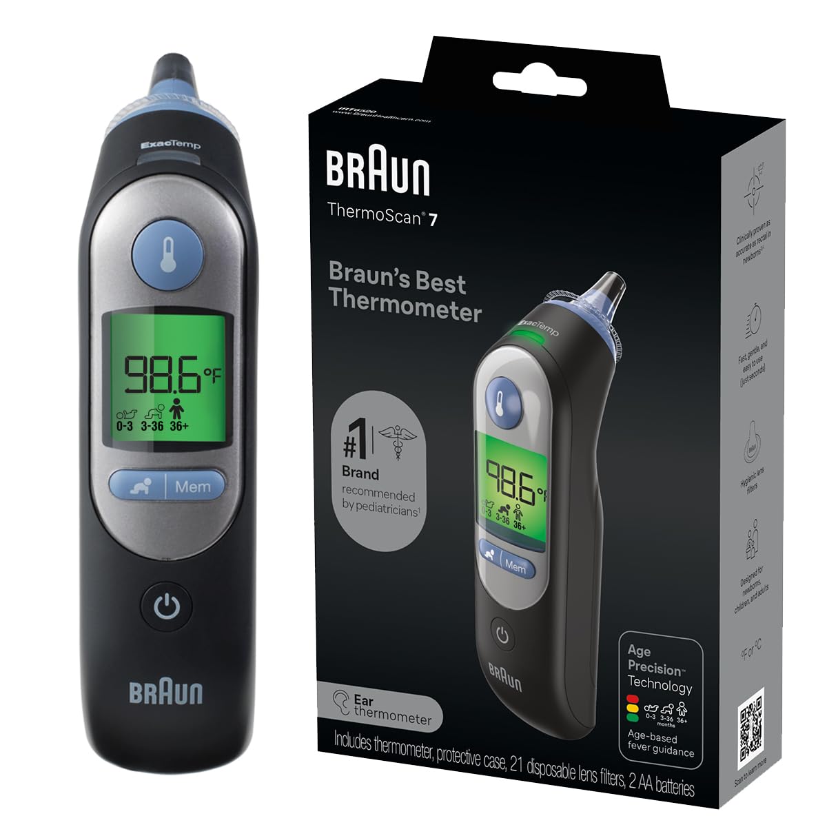 Braun ThermoScan 7 Ear Thermometer