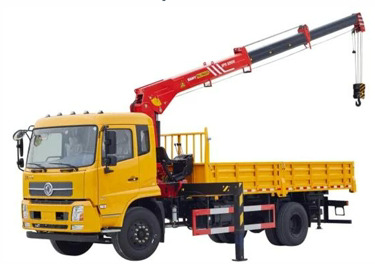 Truck-mounted crane