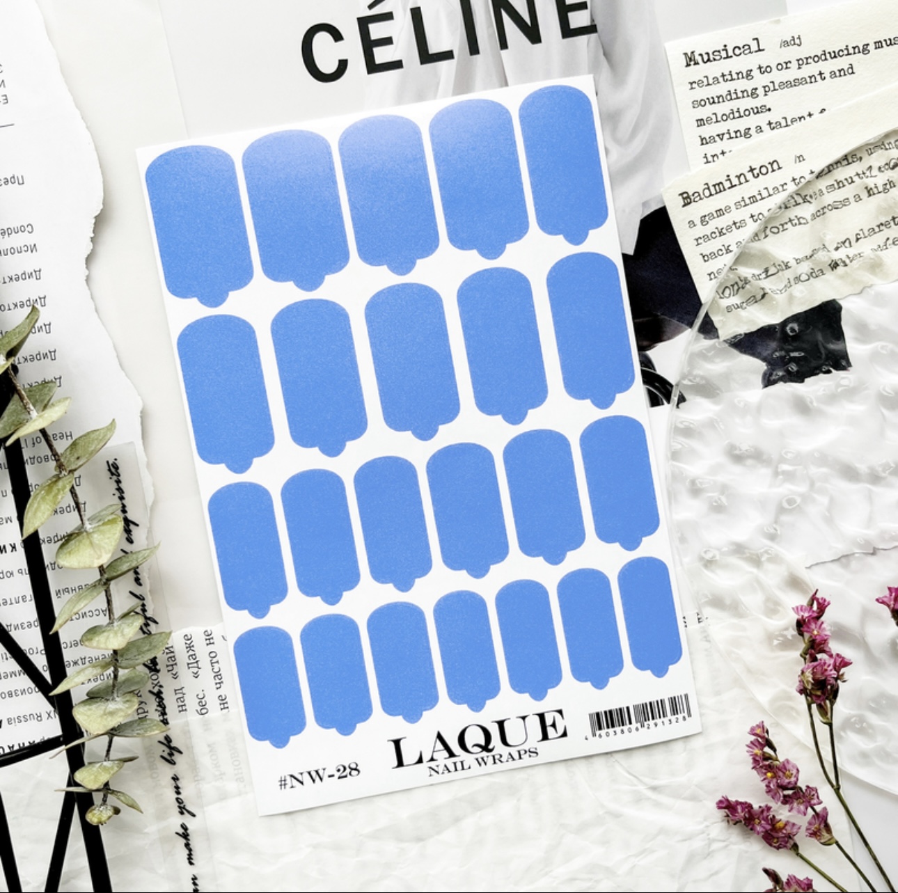 Nagų plėvelės manikiūrui