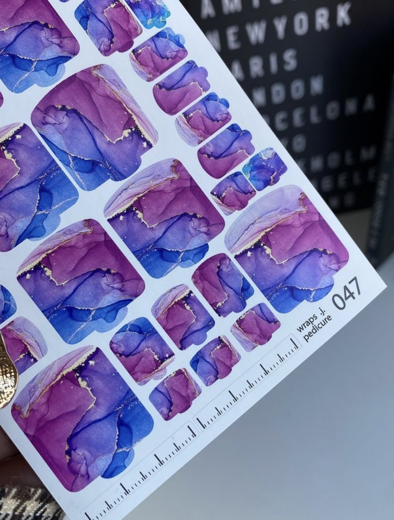 Nagų plėvelės pedikiūrui | 047