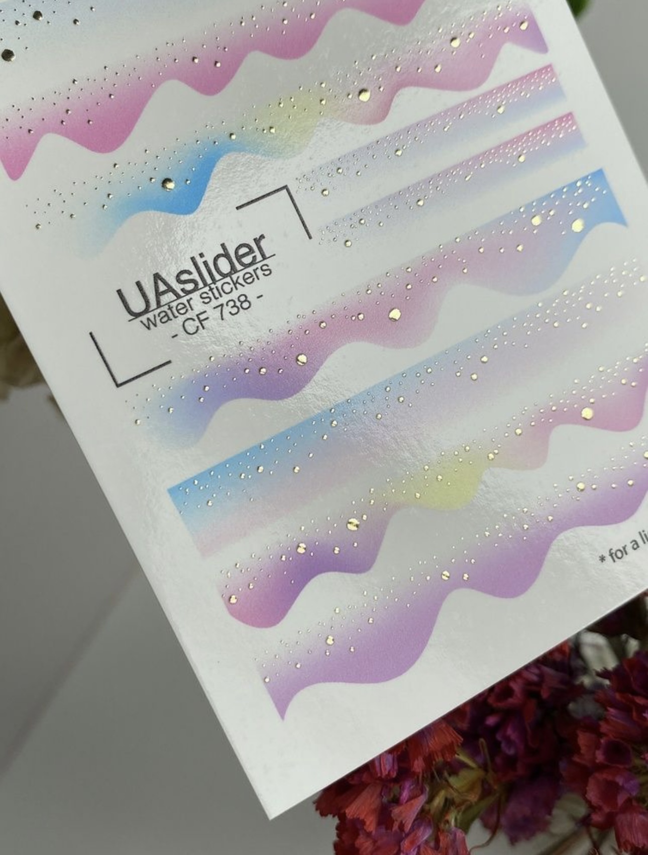 Vandens nagų plėvelės NR. 738