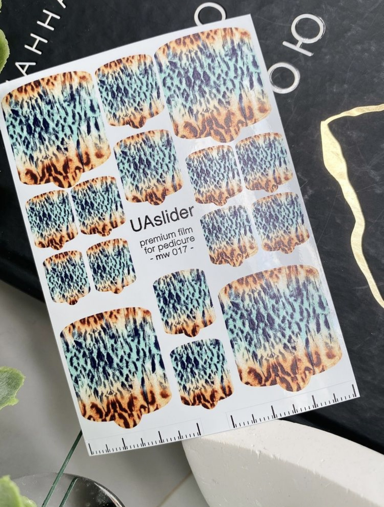 Premium nagų plėvelės pedikiūrui