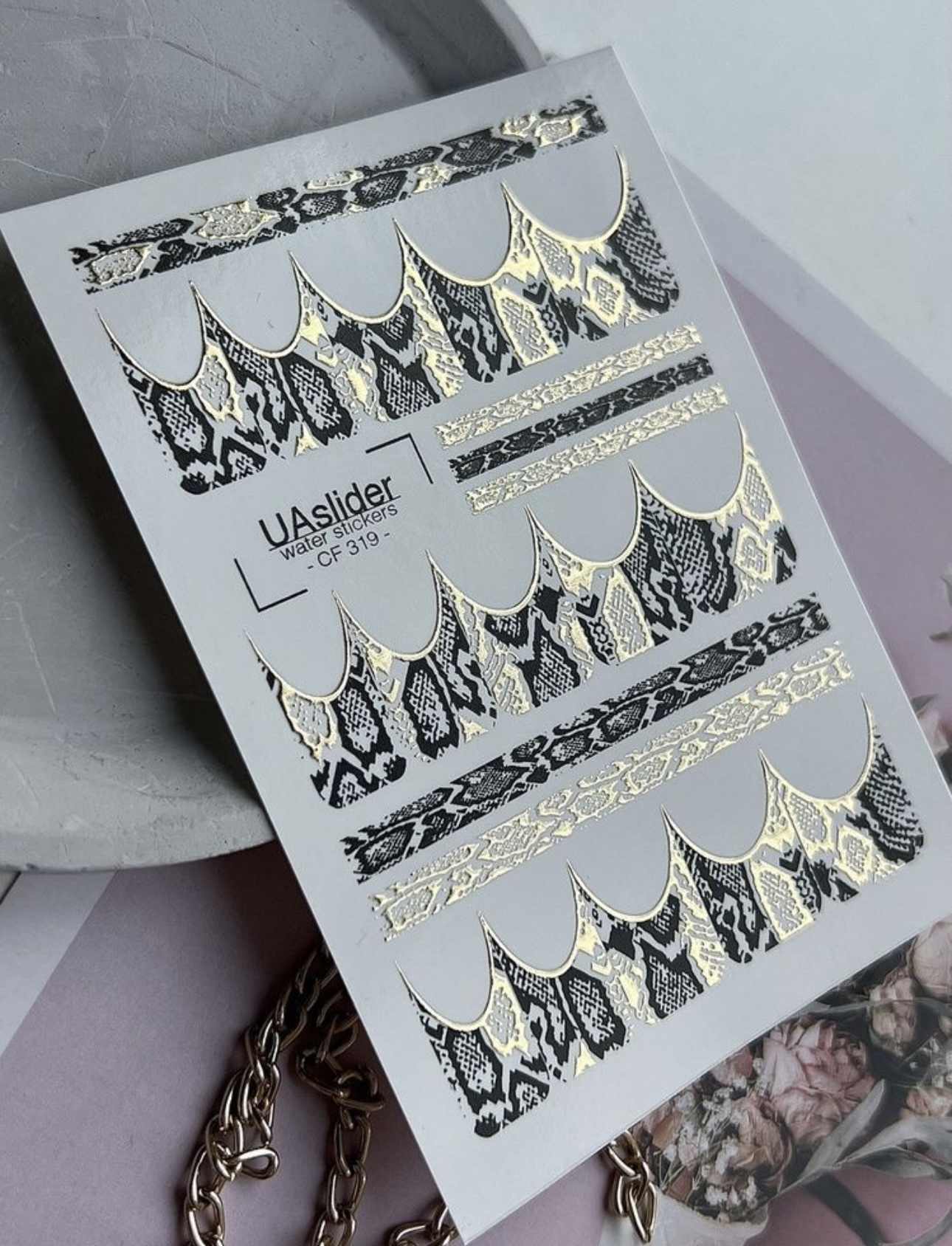 Vandens nagų plėvelės NR. CF-319