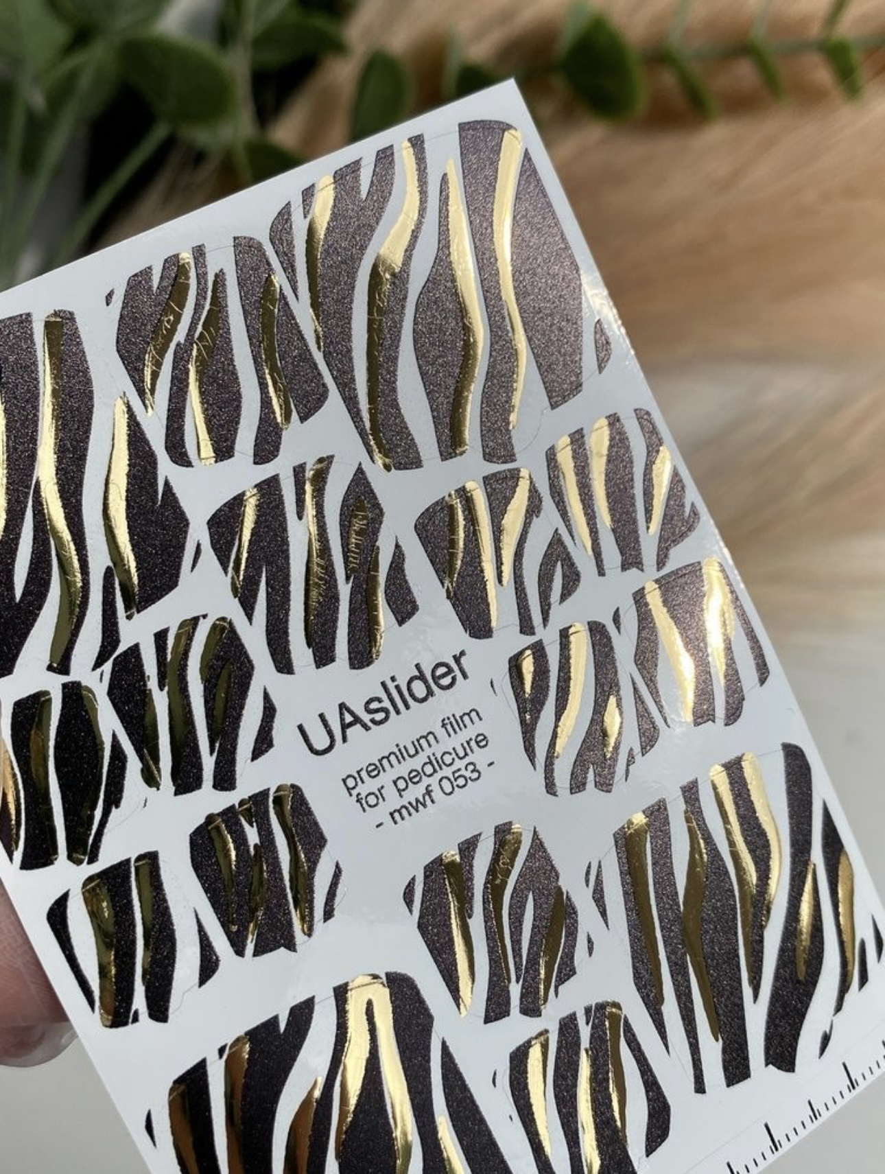 Premium nagų plėvelės pedikiūrui