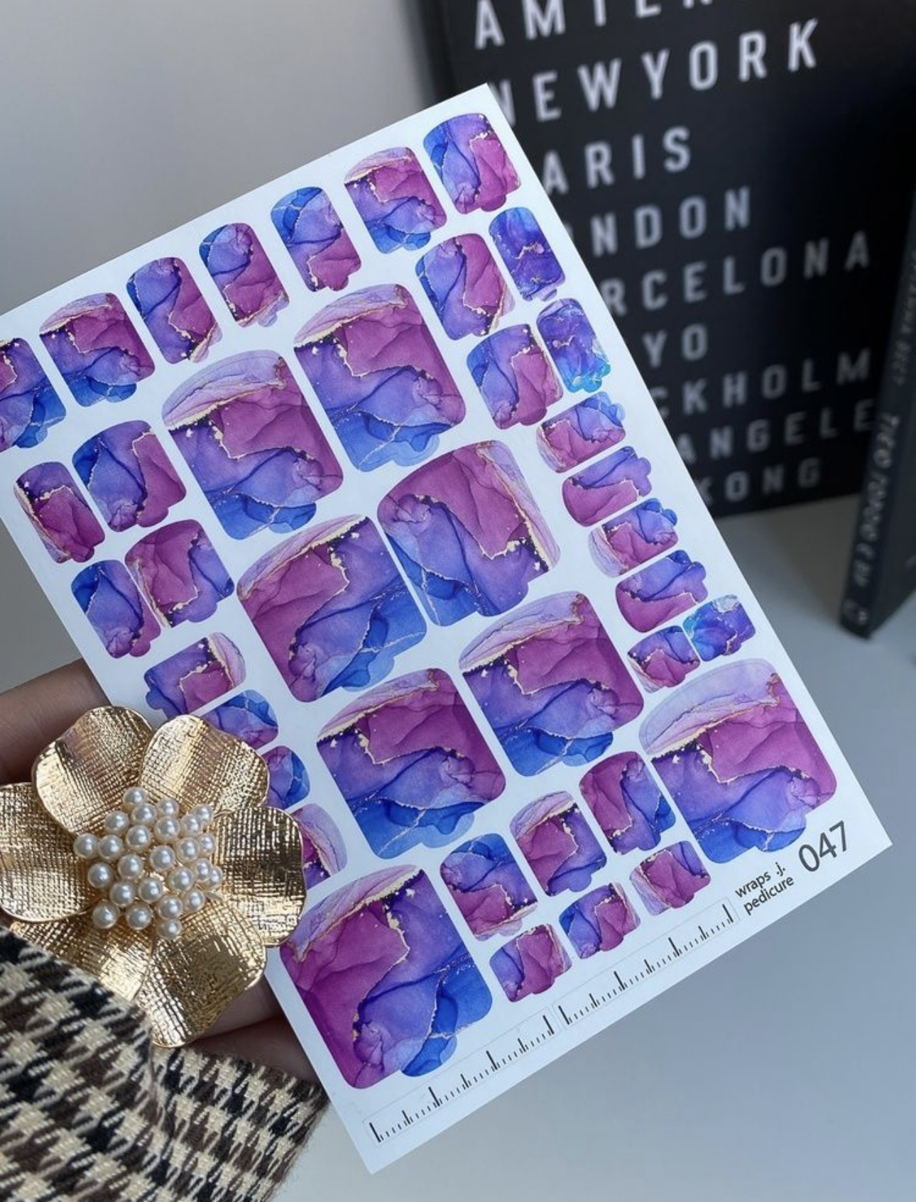 Nagų plėvelės pedikiūrui | 047