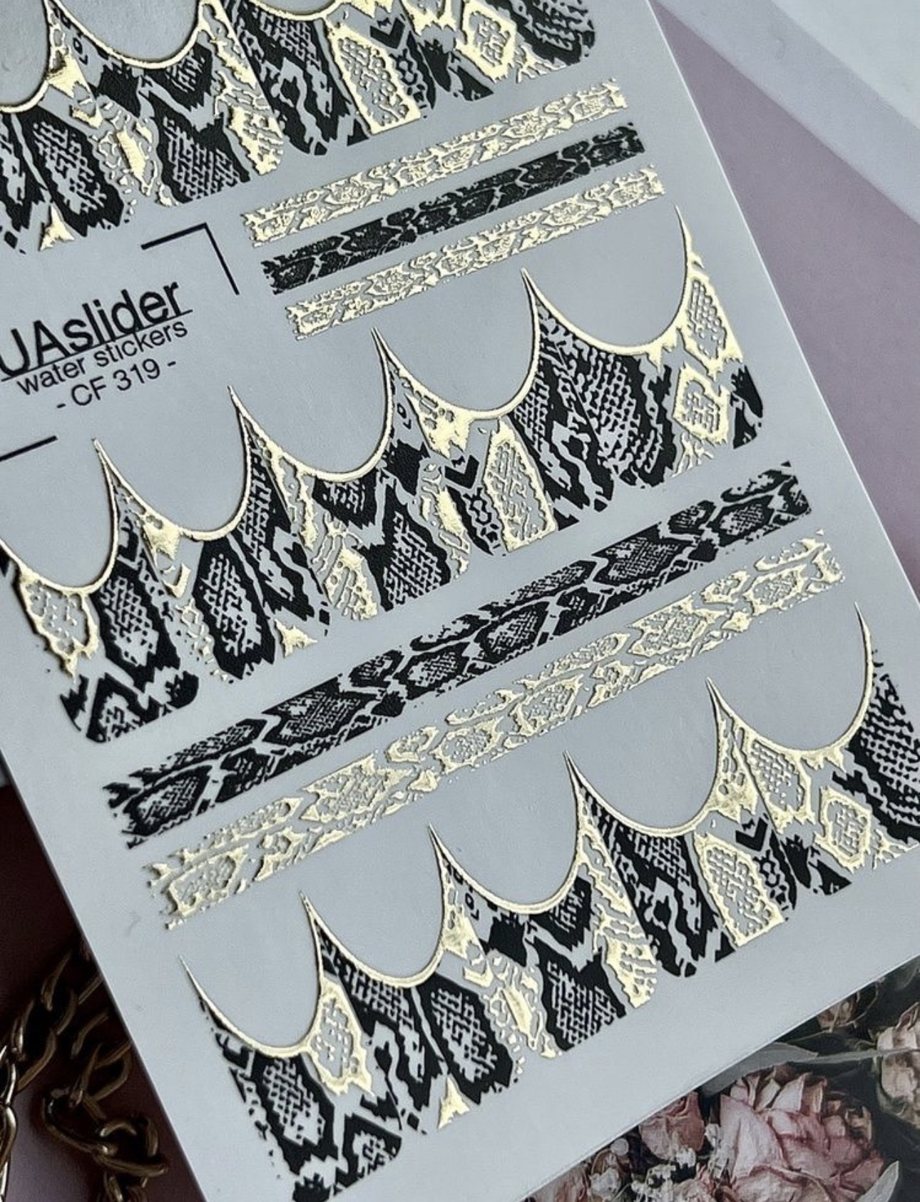 Vandens nagų plėvelės NR. CF-319